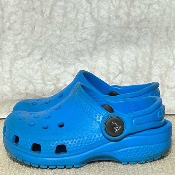 Crocs Kids/Baby Classic Comfy Iconic Comfort Clog SlipOn Sandals Shoes Sz US 5 - Picture 2 of 10